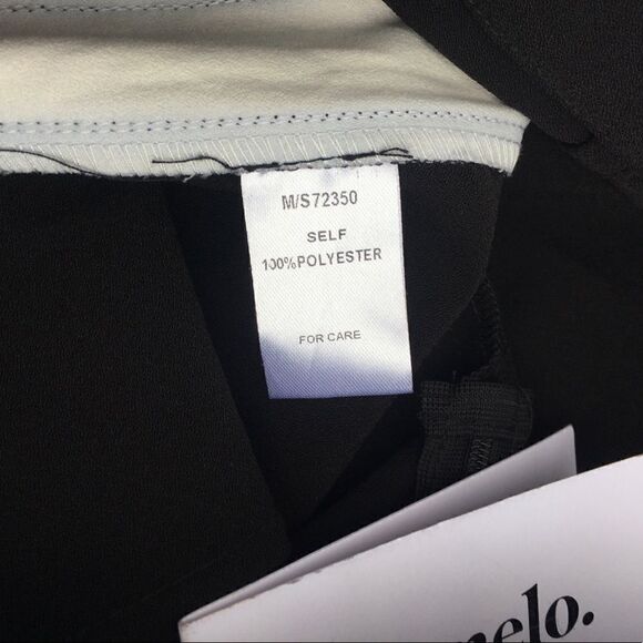 Pomelo High Waist Side Stripe Trouser Athleisure Pants - Picture 9 of 10